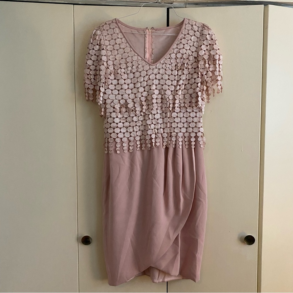 🆕 Vintage dusty pink evening gown